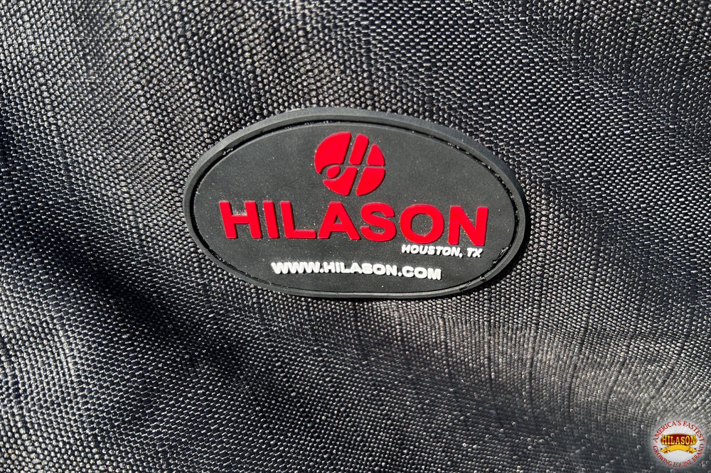Hilason 1200D Turnout Light Winter Waterproof Rain Sheet Horse Black