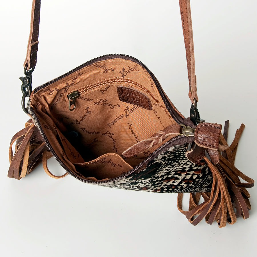 American Darling GIBGX332 Hair On Genuine Leather Women Bag Western Handbag Purse