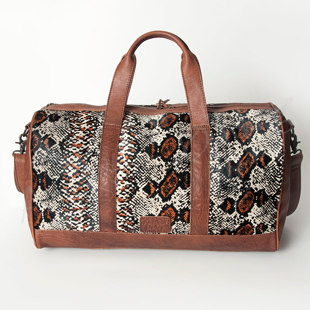 American Darling Duffel Genuine Leather Western Women Bag | Handbag Duffle Weekend Travel Bags