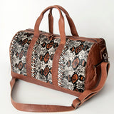American Darling ADBGS174A Duffel Hair On Genuine Leather women bag western handbag purse