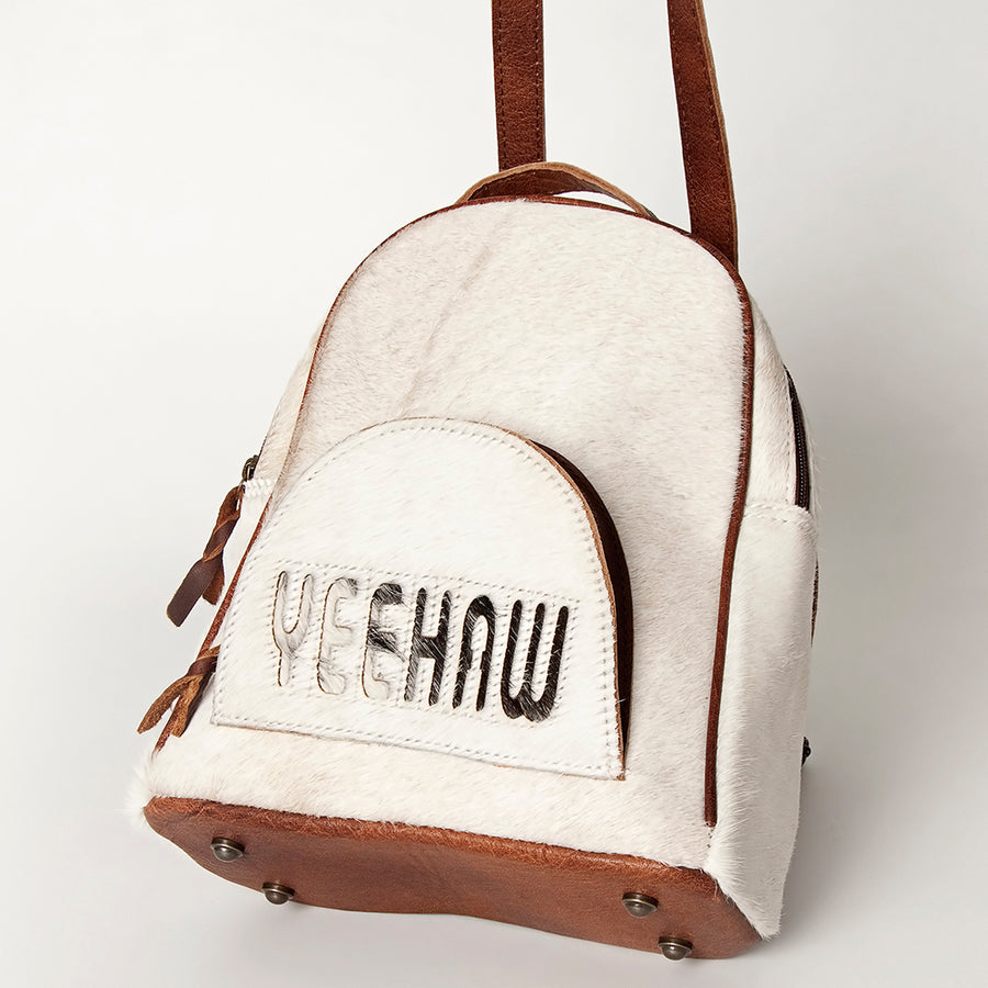 American Darling Backpack Hair on Genuine Leather Western Women Bag | for Laptop School Purse Travel