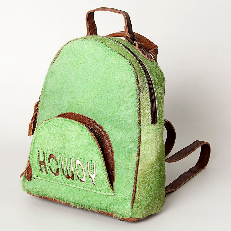 American Darling Backpack Hair on Genuine Leather Western Women Bag | for Laptop School Purse Travel - Uhorse