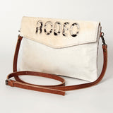 American Darling ADBGS178K Envelope Hair On Genuine Leather women bag western handbag purse