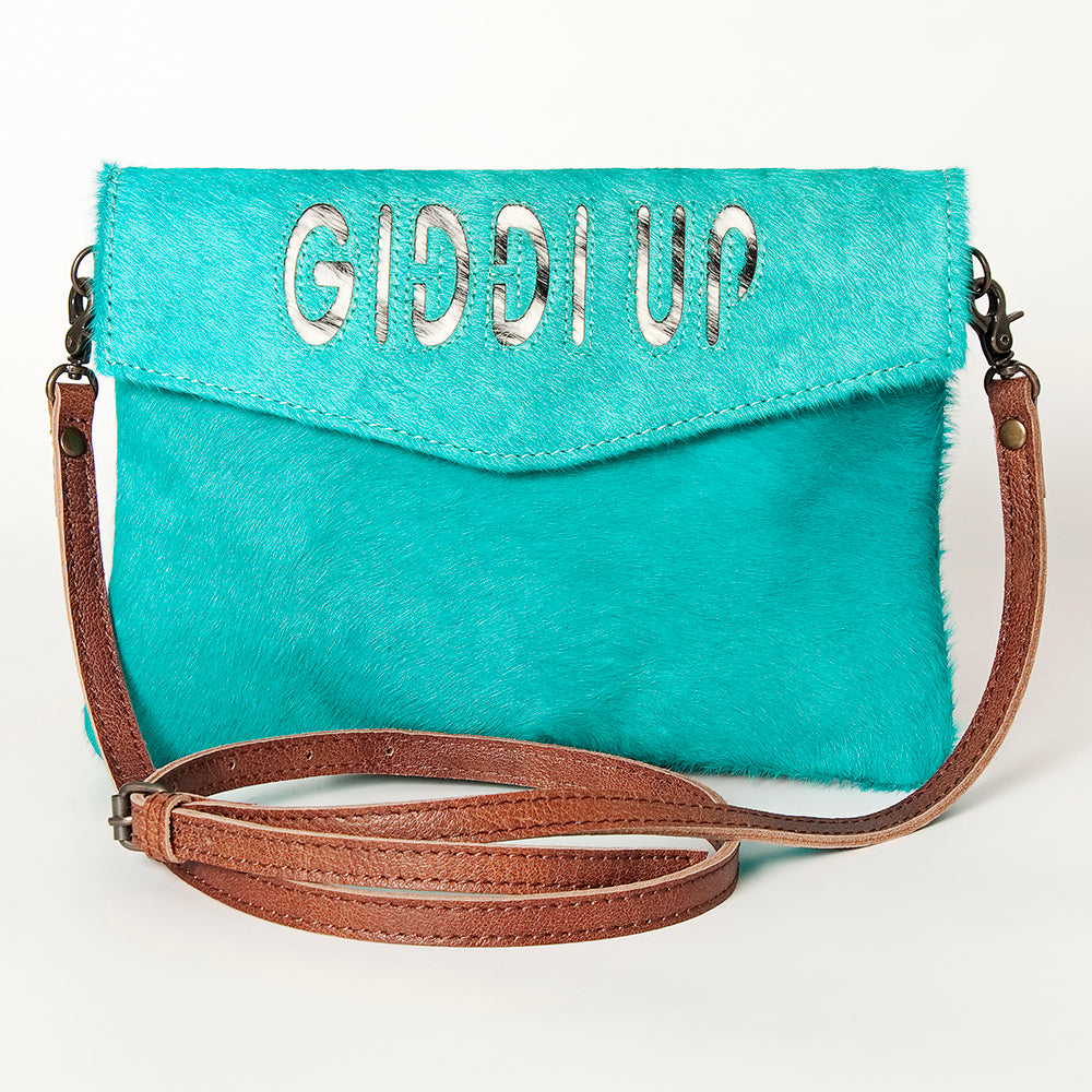 American Darling Envelope Hair-On Genuine Leather Western Women Bag Handbag Purse | for Cute