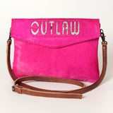 American Darling Envelope Hair-On Genuine Leather Western Women Bag Handbag Purse | for Cute