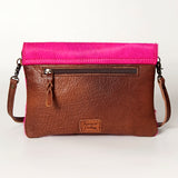 American Darling ADBGS178M Envelope Hair On Genuine Leather women bag western handbag purse