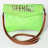 American Darling Envelope Hair-On Genuine Leather Western Women Bag Handbag Purse | for Cute