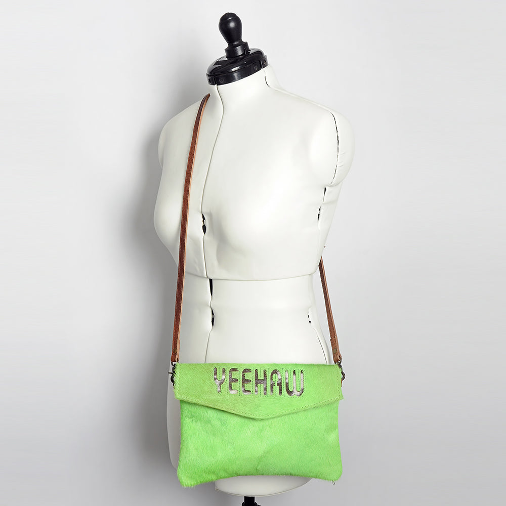 American Darling Envelope Hair-On Genuine Leather Western Women Bag Handbag Purse | for Cute