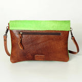 American Darling ADBGS178N Envelope Hair On Genuine Leather women bag western handbag purse