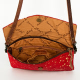 American Darling ADBGS178O Envelope Hair On Genuine Leather women bag western handbag purse