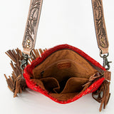 American Darling ADBGS192M Messenger Hair On Genuine Leather women bag western handbag purse