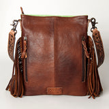 American Darling ADBGS192N Messenger Hair On Genuine Leather women bag western handbag purse