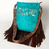 American Darling ADBGS192O Messenger Hair On Genuine Leather women bag western handbag purse