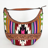 American Darling Hobo Hand Tooled Saddle Blanket Genuine Leather Western Women Bag | Handbag Purse Bags for Cute