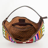 American Darling Hobo Hand Tooled Saddle Blanket Genuine Leather Western Women Bag | Handbag Purse Bags for Cute