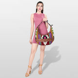 American Darling Hobo Hand Tooled Saddle Blanket Genuine Leather Western Women Bag | Handbag Purse Bags for Cute