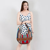 American Darling Hobo Hand Tooled Saddle Blanket Genuine Leather Western Women Bag | Handbag Purse Bags for Cute