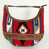 American Darling Hobo Hand Tooled Saddle Blanket Genuine Leather Western Women Bag | Handbag Purse Bags for Cute