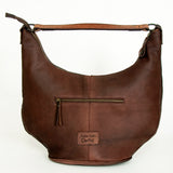 American Darling ADBGZ310L Hobo Hand Tooled Saddle Blanket Genuine Leather women bag western handbag purse