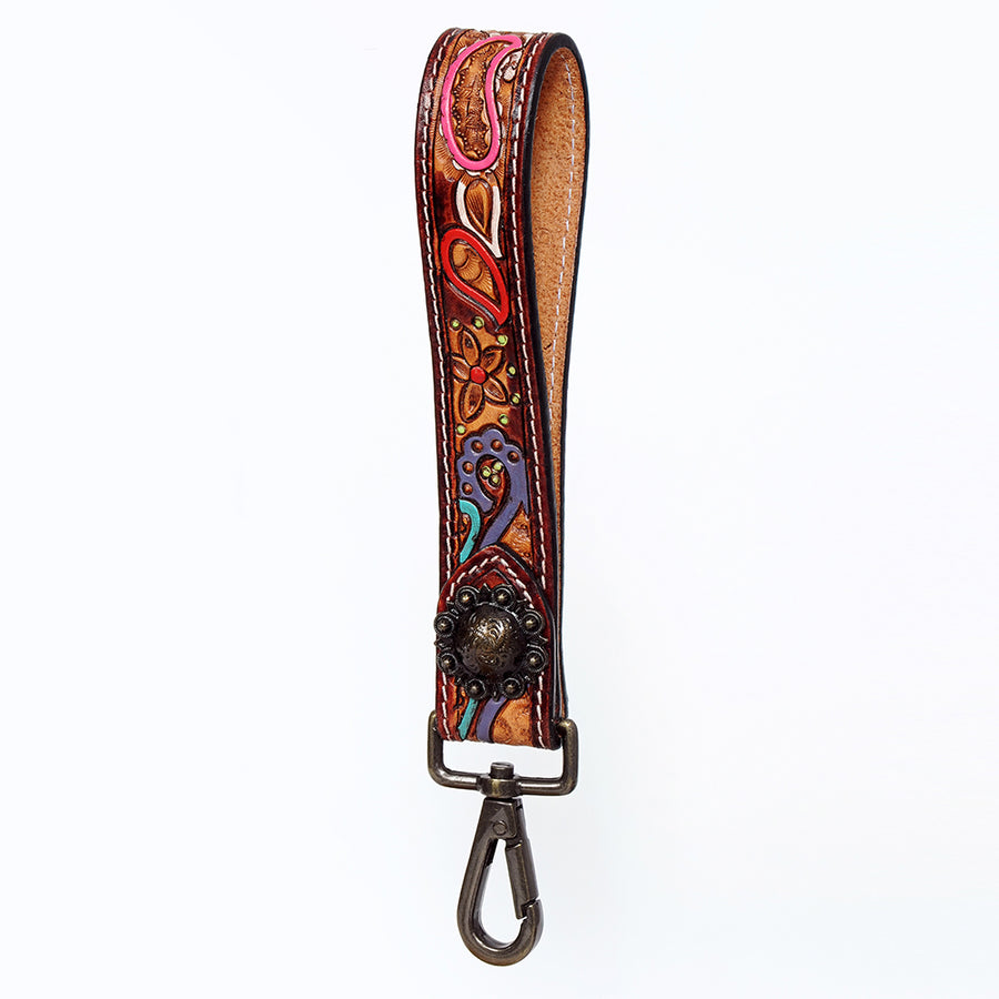 American Darling ADWSF105 Hand Tooled Genuine Leather Handle Strap For by Hilason – Cowboy and equestrian accessories