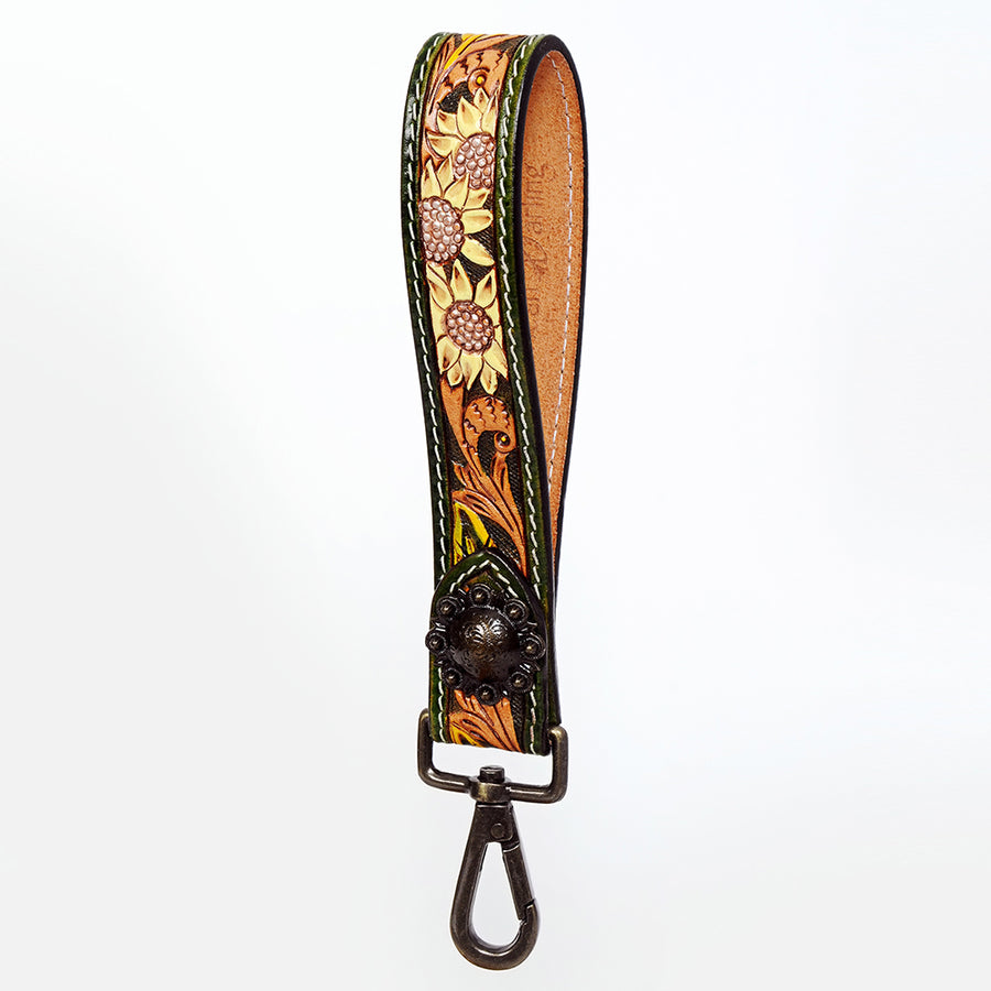 American Darling ADWSF121 Hand Tooled Genuine Leather Handle Strap For by Hilason – Cowboy and equestrian accessories