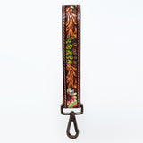 American Darling ADWSF123 Hand Tooled Genuine Leather Handle Strap For Wristlet Bags