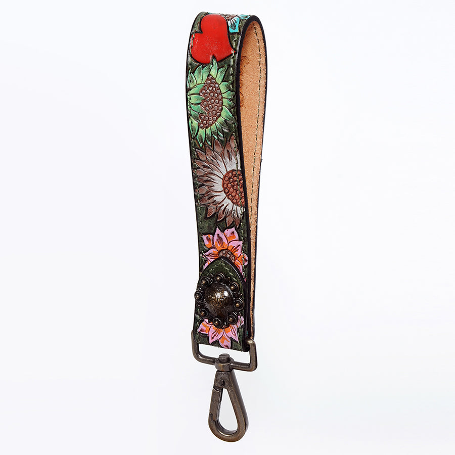 American Darling ADWSF124 Hand Tooled Genuine Leather Handle Strap For by Hilason – Cowboy and equestrian accessories