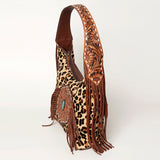 American Darling Tote Hair-On Hand Tooled Genuine Leather Western Women Bag Handbag Purse | Travel Bags College Casual