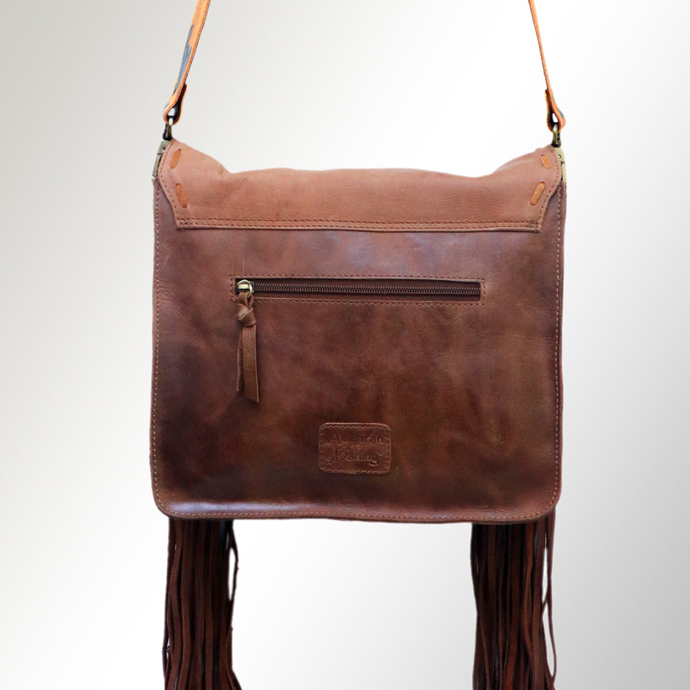 American Darling Crossbody Hand Painted Full Grain Genuine Leather Western Women Bag Handbag Purse |