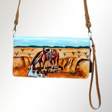 American Darling Wallet Hand Tooled Genuine Leather Western Women Bag | Handbag Purse Wristlet Travel Clutch