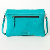 American Darling Envelope Embossed Full Grain Genuine Leather Western Women Bag Handbag Purse | for Cute