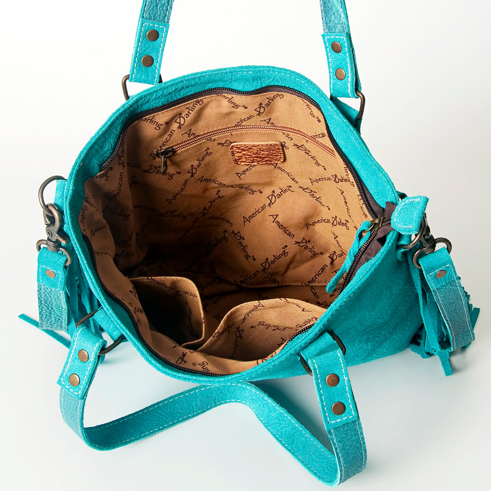 American Darling Tote Hair-On Genuine Leather Western Women Bag Handbag Purse | Travel Bags College Casual