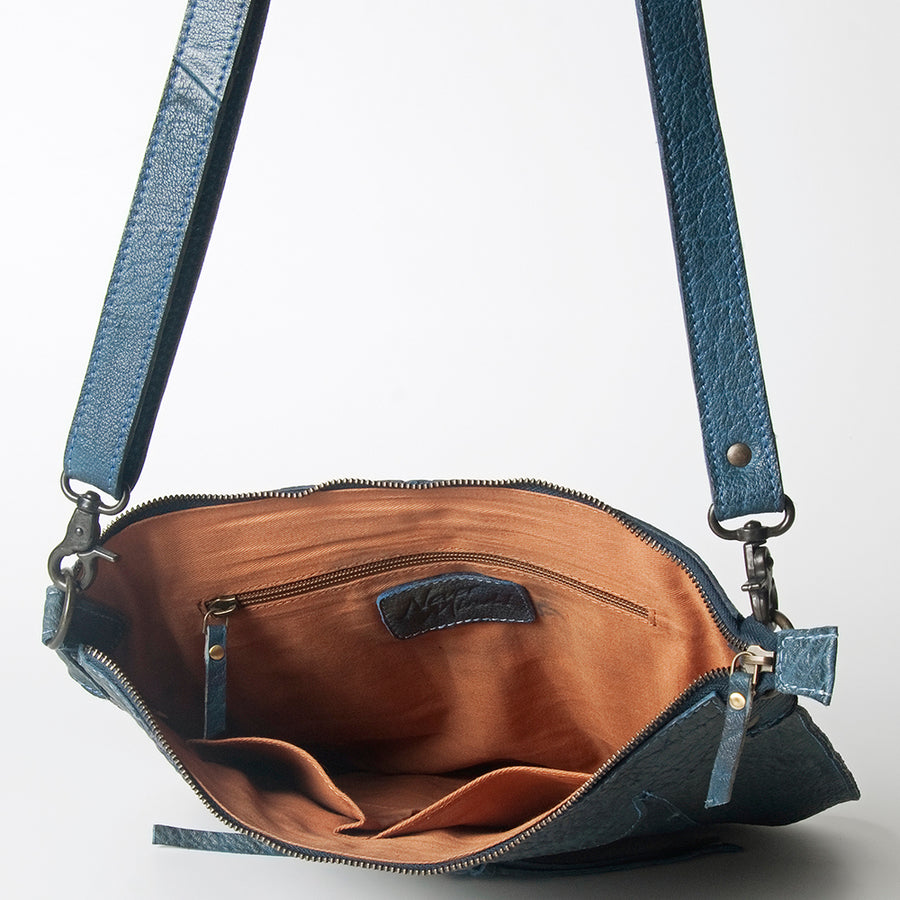 Never Mind Nmbgz103C Cross Body I Vintage Handmade Genuine Cowhide Leather Women Bag Western Handbag Purse