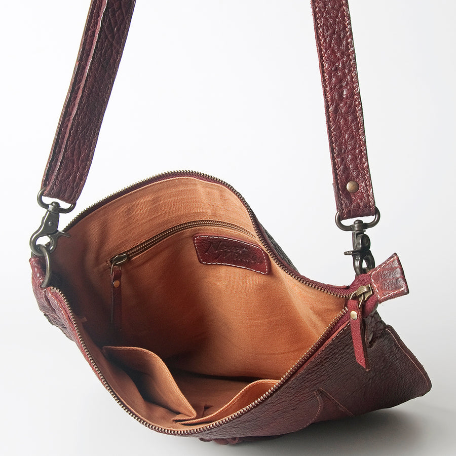 Never Mind Nmbgz103D Cross Body I Vintage Handmade Genuine Cowhide Leather Women Bag Western Handbag Purse