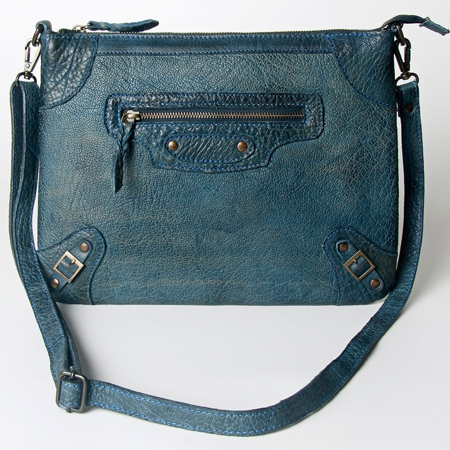 Never Mind Nmbgz106A Cross Body I Vintage Handmade Genuine Cowhide Leather Women Bag Western Handbag Purse