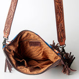 American Darling Signature Crossbody Hand Tooled Saddle Blanket Genuine Leather women bag western handbag purse