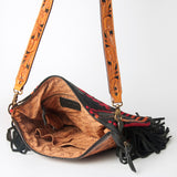 American Darling Signature Crossbody Hand Tooled Saddle Blanket Genuine Leather women bag western handbag purse