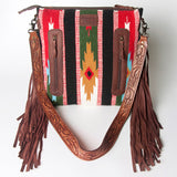 American Darling Signature Crossbody Hand Tooled Saddle Blanket Genuine Leather women bag western handbag purse