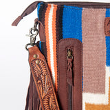 American Darling Signature Crossbody Hand Tooled Saddle Blanket Genuine Leather women bag western handbag purse