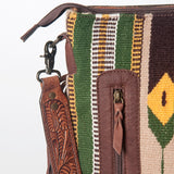 American Darling Signature Crossbody Hand Tooled Saddle Blanket Genuine Leather women bag western handbag purse