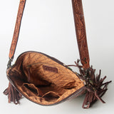 American Darling Signature Crossbody Hand Tooled Saddle Blanket Genuine Leather women bag western handbag purse