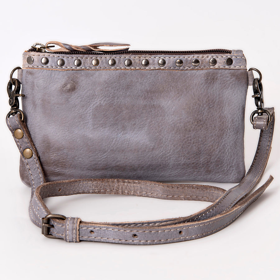 Never Mind Nmbg102D Small Crossbody Vintage Handmade Genuine Cowhide Leather Women Bag Western Handbag Purse