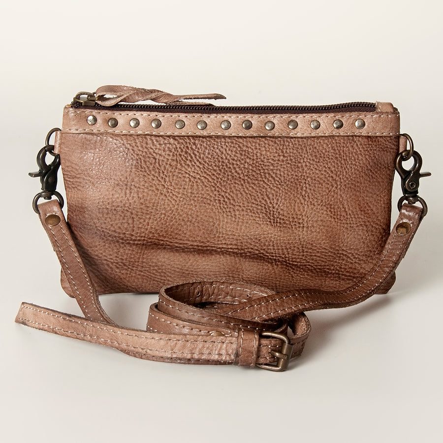 Never Mind Nmbg102E Small Crossbody Vintage Handmade Genuine Cowhide Leather Women Bag Western Handbag Purse