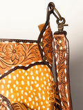 American Darling Cross Body Hand Tooled Hair on-Genuine Leather Western Women Bag Handbag Purse | Crossbody for Cute