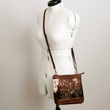 American Darling Large Crossbody Hair On Genuine Leather Western Women Bag | Handbag Purse for Cute