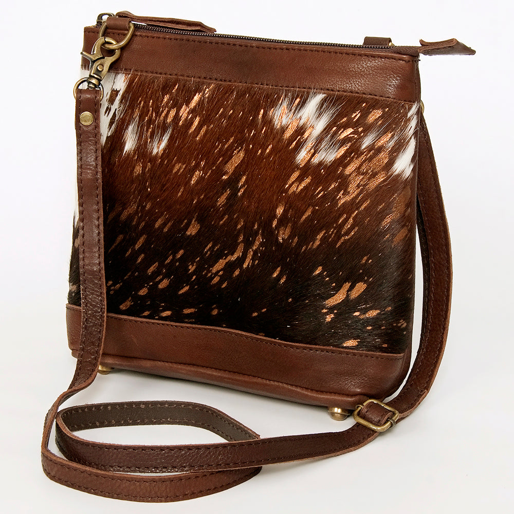 American Darling Large Crossbody Hair On Genuine Leather Western Women Bag | Handbag Purse for Cute