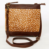American Darling Large Crossbody Hair On Genuine Leather Western Women Bag | Handbag Purse for Cute