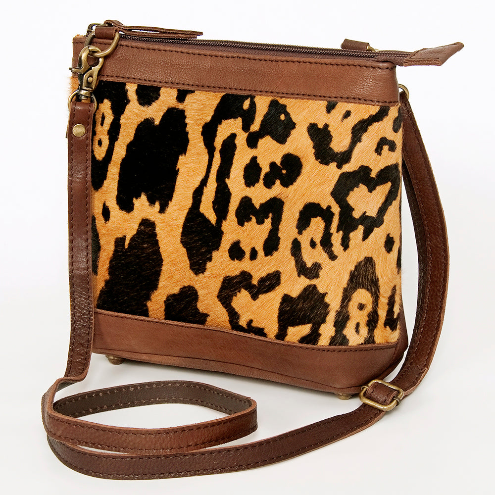 American Darling Large Crossbody Hair On Genuine Leather Western Women Bag | Handbag Purse for Cute