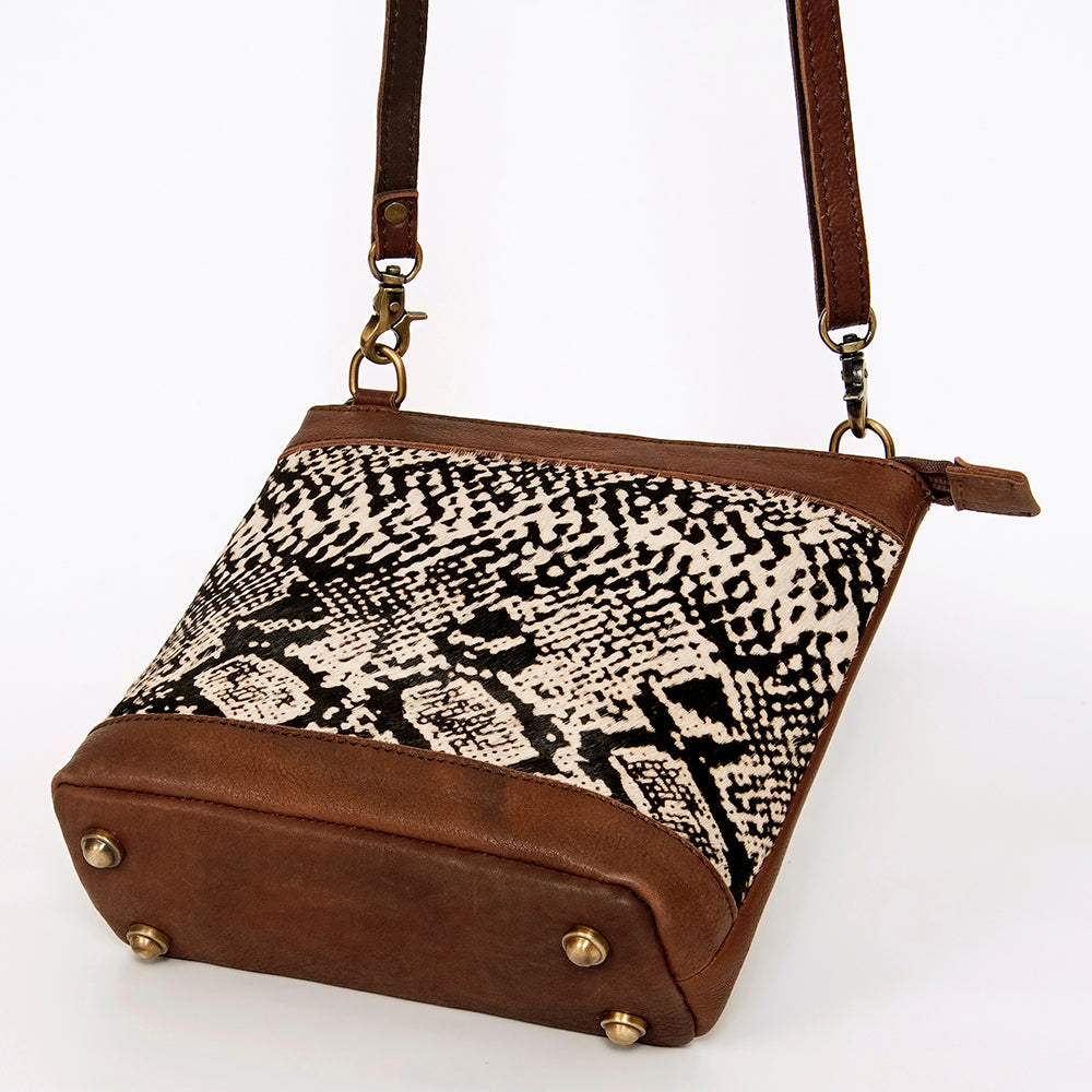 American Darling Large Crossbody Hair On Genuine Leather Western Women Bag | Handbag Purse for Cute