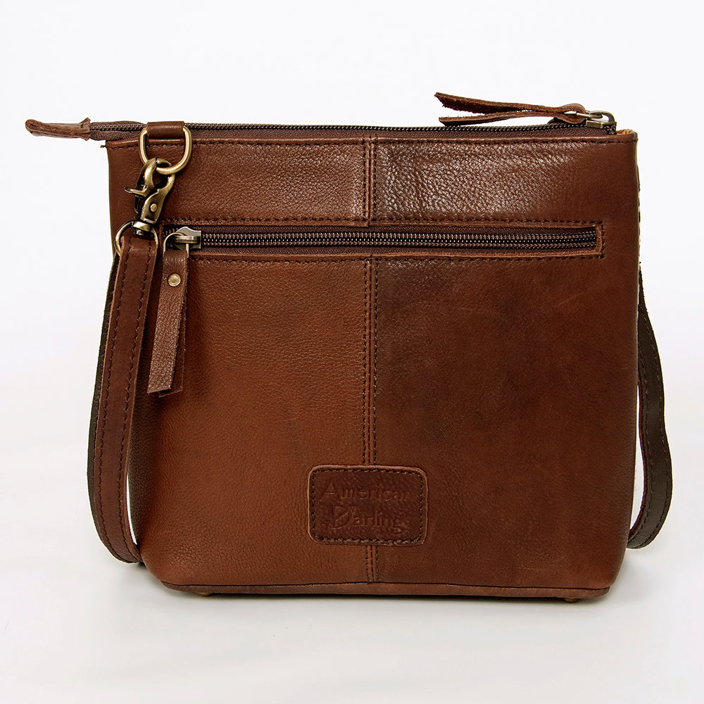 American Darling Large Crossbody Hair On Genuine Leather Western Women Bag | Handbag Purse for Cute